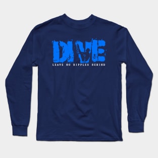 Funny Springboard Diving Quote High Diving Sport Humor Diver Gift Long Sleeve T-Shirt